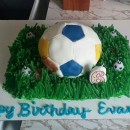 Cool Soccer Ball Cake for Sports-Loving 6 Year Old Boy