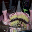 Coolest Sweetpea Beauty Veggie Tales Princess Castle Cake