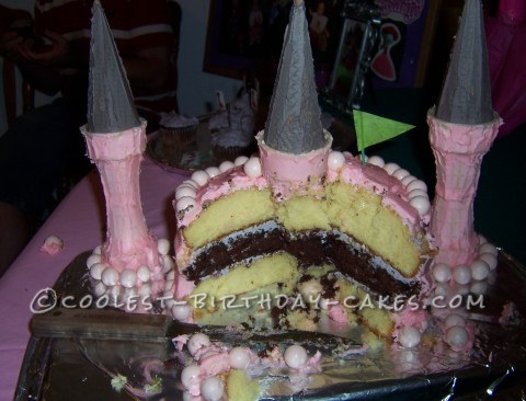 Coolest Sweetpea Beauty Veggie Tales Princess Castle Cake