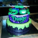 Awesome Teenage Mutant Ninja Turtles Birthday Cake