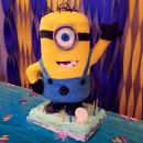 Awesome Minion Cake for My Son's 9th Birthday