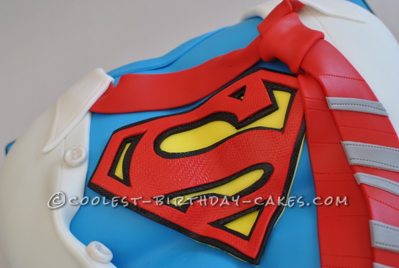 Coolest Superman Cake