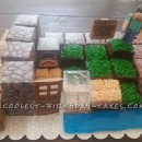 Easy Peasy Minecraft Block Cake