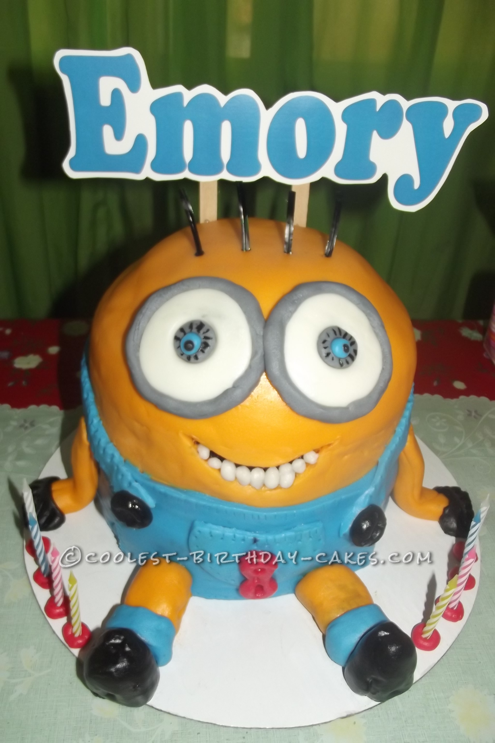 Cool Minions Birthday Cake