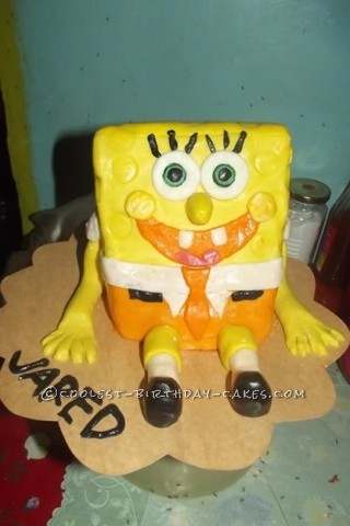 Cool Spongebob Squarepants Birthday Cake