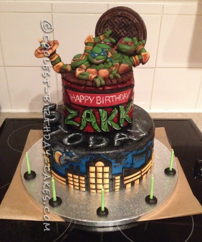 Teenage Mutant Ninja Turtles Cake