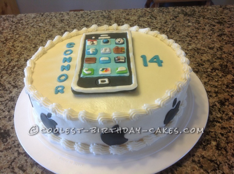 Coolest Chocolate Iphone Cake