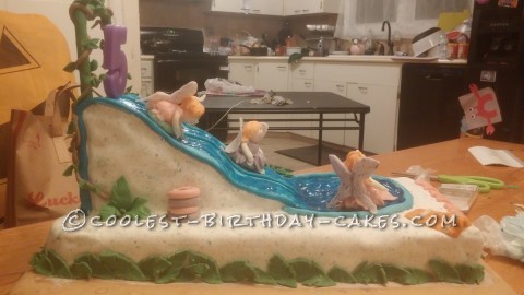 Cool Fairies and Waterslide Cake