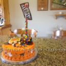 Coolest Witch's Spell Anti-Gravity Halloween Cake