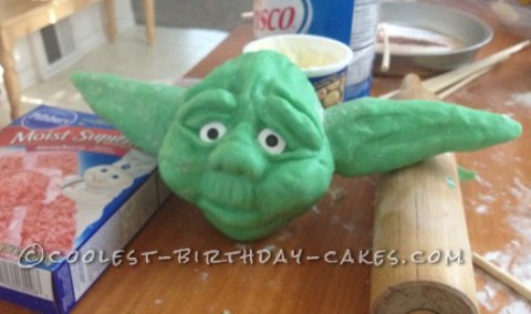 Coolest Yoda Cake