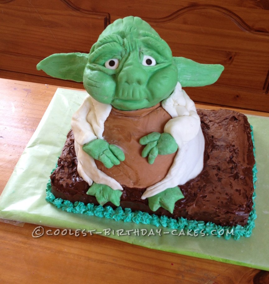 Coolest Yoda Cake