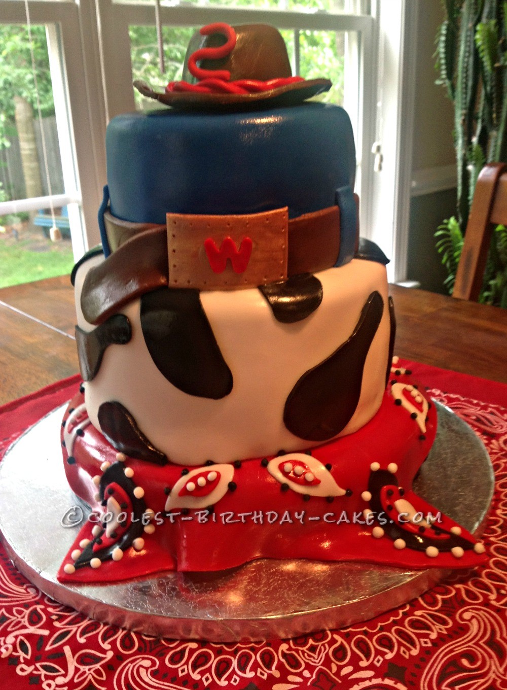 Coolest Western Cowboy Cake