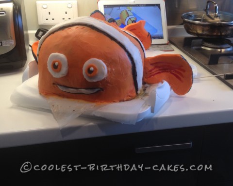 Coolest 3rd Birthday Nemo Cake