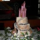 Cool Castle Wedding Cake