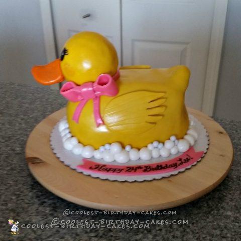 Cutest Rubber Ducky Cake