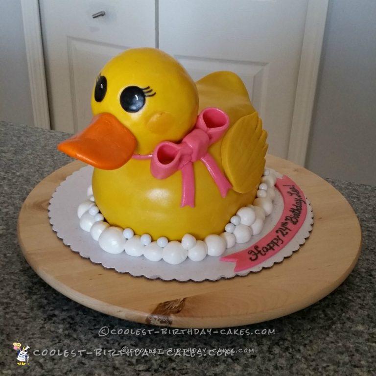 Cutest Rubber Ducky Cake