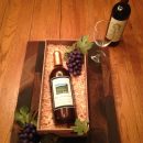 Classy Wine Bottle Cake for a 60th Birthday