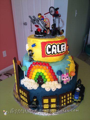 Coolest LEGO Movie Cake
