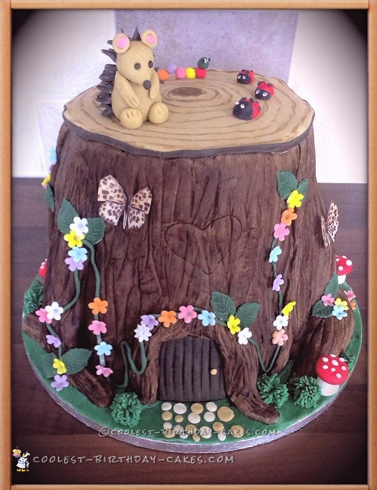 Cool Magical Woodland Cake
