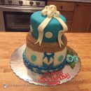 Clown Themed Birthday Cake for My Husband