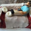 Coolest Man Lounging on a Sofa Cake