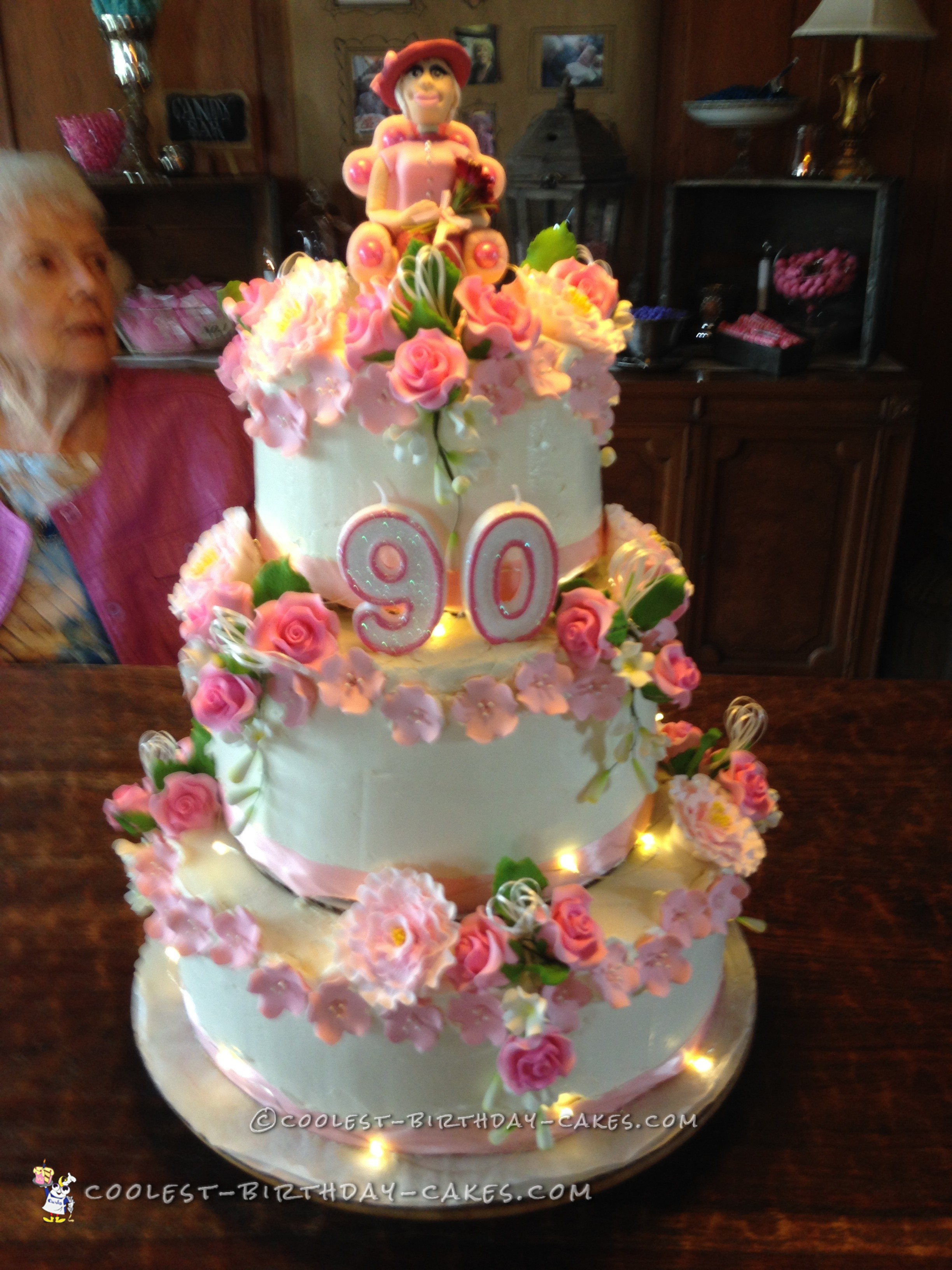 90th Birthday Cake for Mom