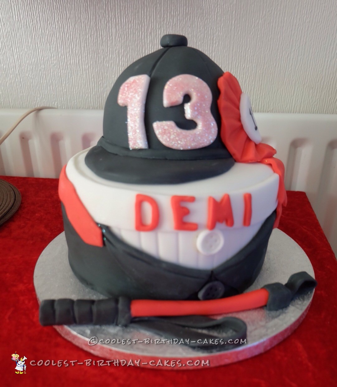 Coolest Horse Riding Gear Cake