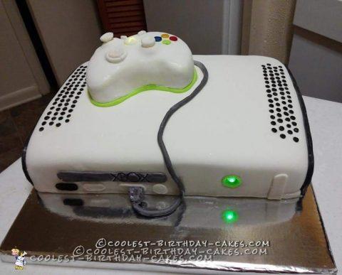 Coolest Light Up Xbox Cake