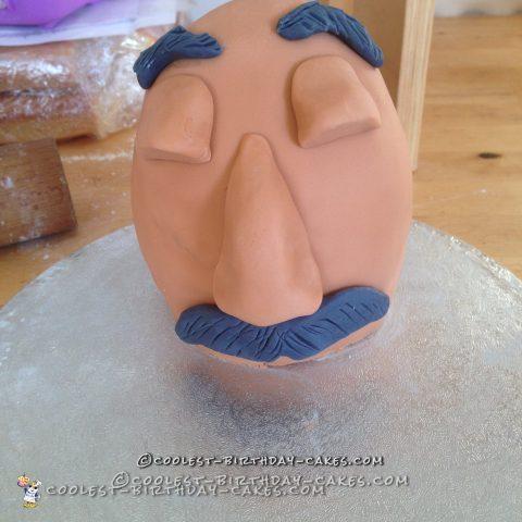 Coolest Mr. Potato Head Cake for Dad