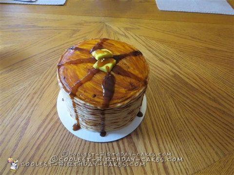 Coolest Pancake Birthday Cake
