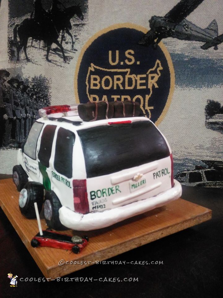 Coolest US Border Patrol Cake