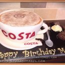 Costa Coffee Cup Cake