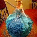 Coolest Elsa Dress Cake