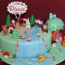 Coolest Enchanted Forest Birthday Cake