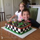 Coolest Race Car Track Birthday Cake