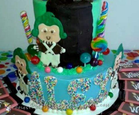 Coolest Willy Wonka Birthday Cake
