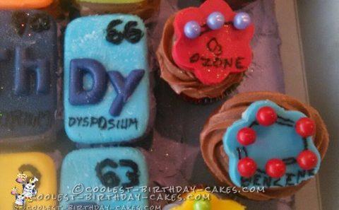 Coolest Chemistry Cake for PERIODIC Cake Eaters