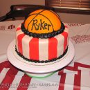 Indiana Hoosiers Basketball Theme Cake
