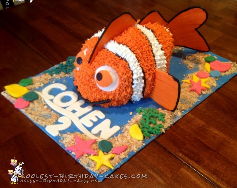 3D Finding Nemo Birthday Cake Makes A Splash