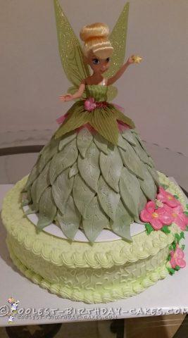 Magical Tinkerbell Doll Cake