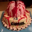 12th Birthday Brain Cake