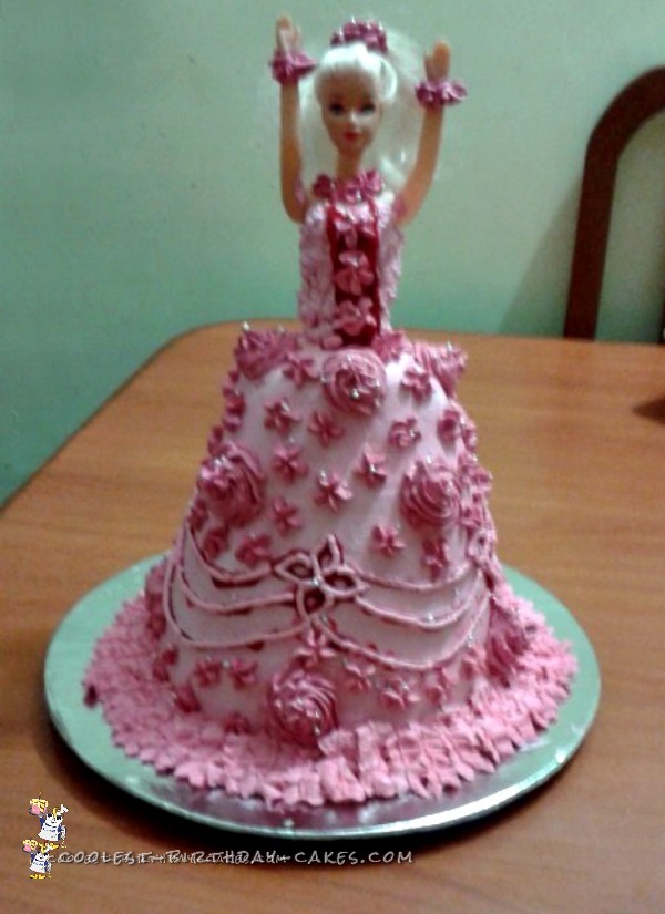 Coolest 11th Birthday Barbie Doll Cake