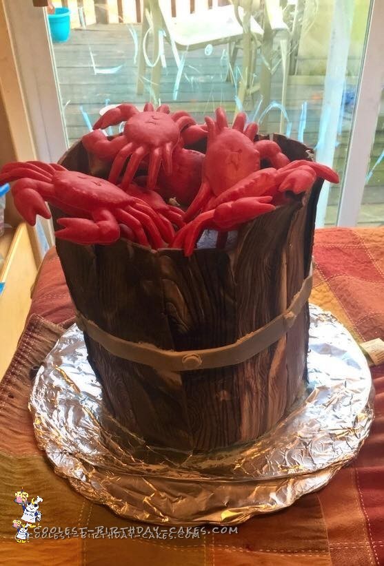Coolest Crab Birthday Cake