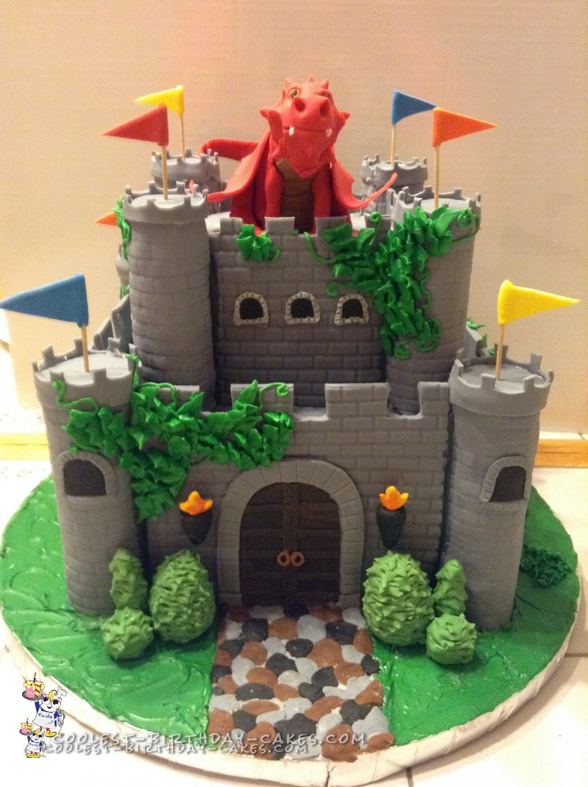 Coolest Medieval Fantasy Castle Cake