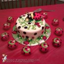 Cutest Ladybug Birthday Cake