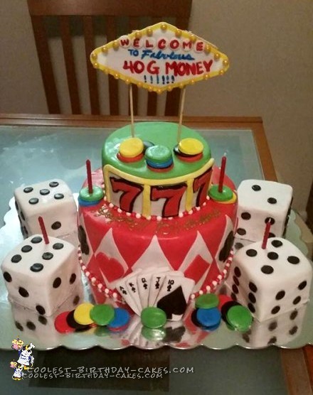 My Fabulous Las Vegas Birthday Cake