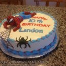 Amazing Spider-Man Birthday Cake