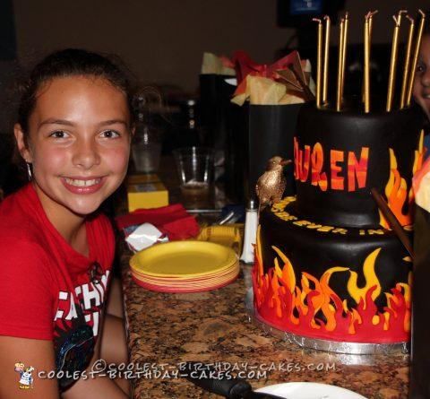 Catching Fire Mockingjay Hunger Games Cake