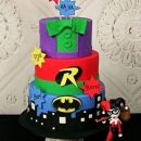 Cool 3 Tier Batman Cake