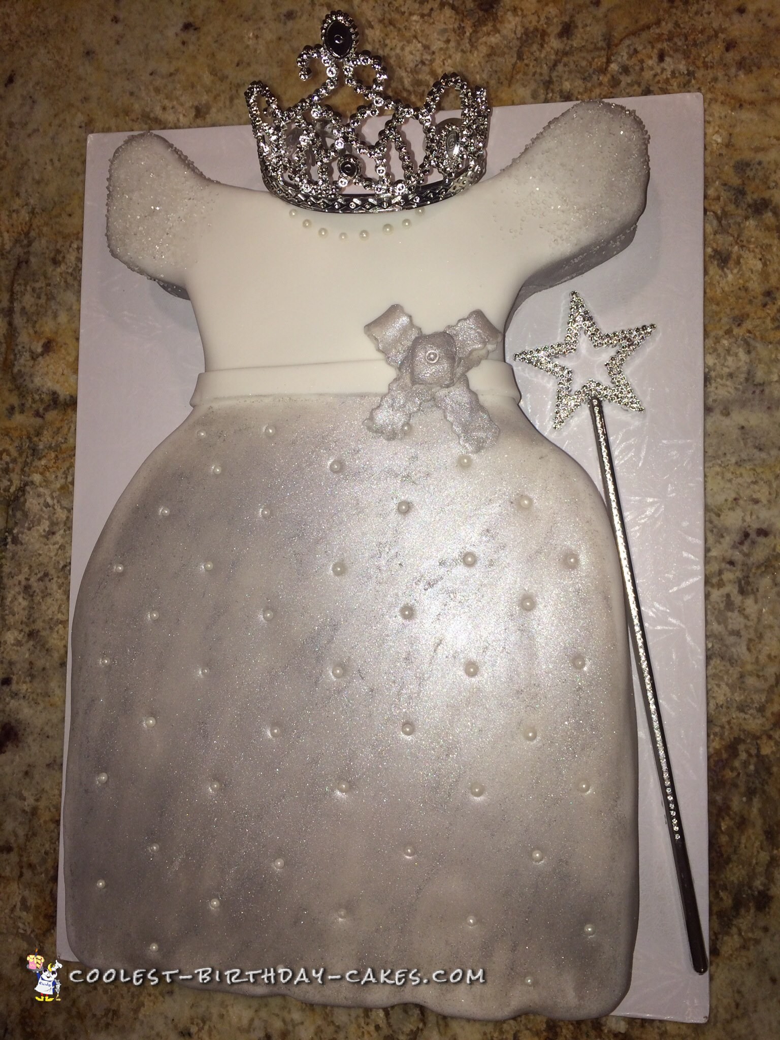 Beautiful Princess Dress Cake
